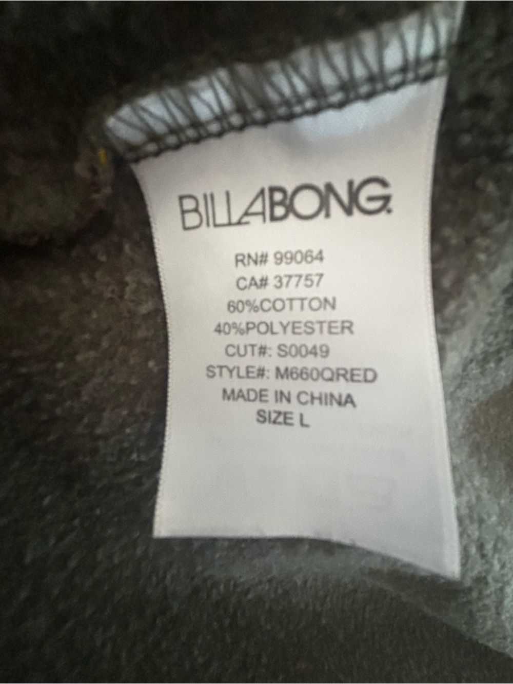 BillaBong X Bob Marley zip up hoodie - Picture 8 of 10
